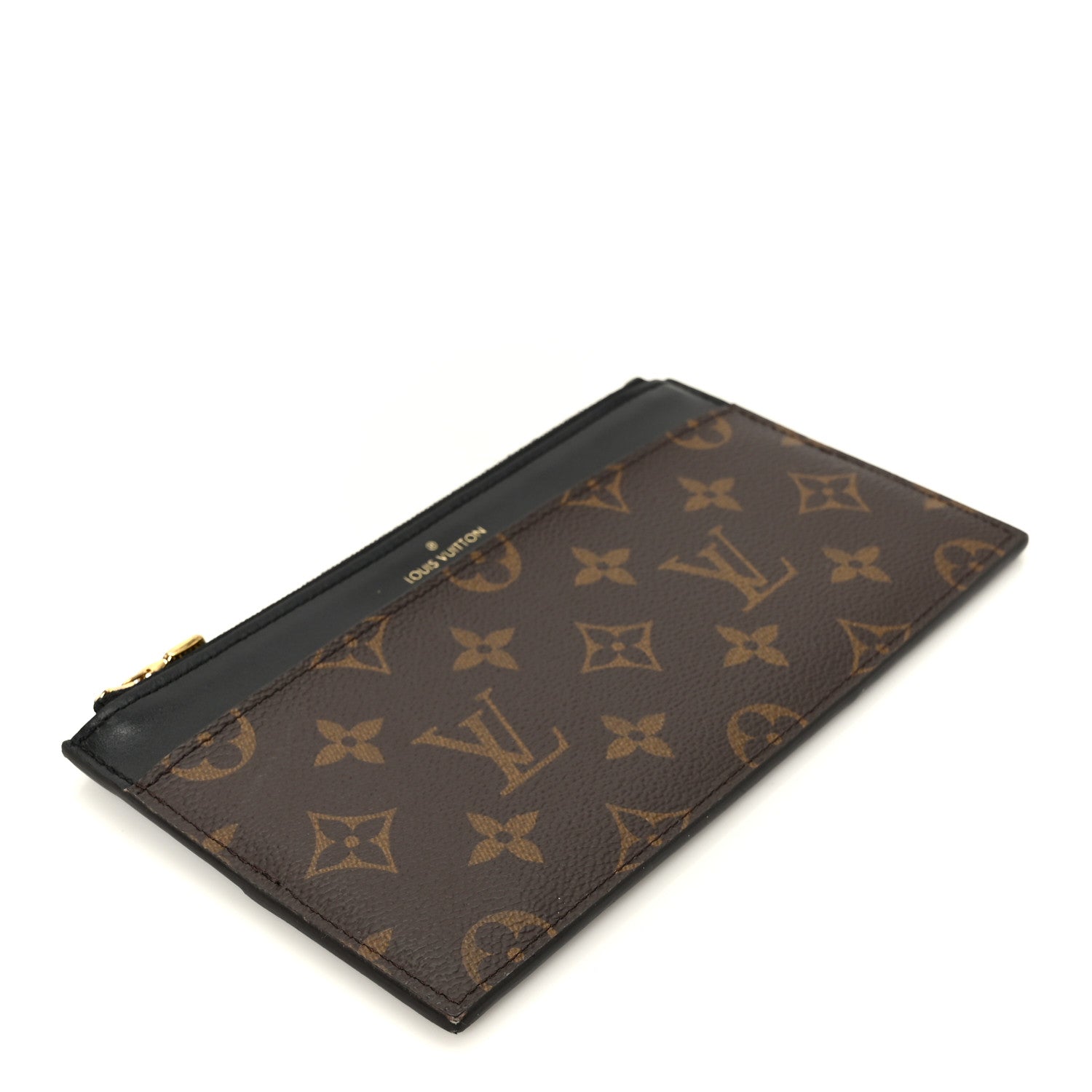 Louis Vuitton Monogram Slim Purse Black