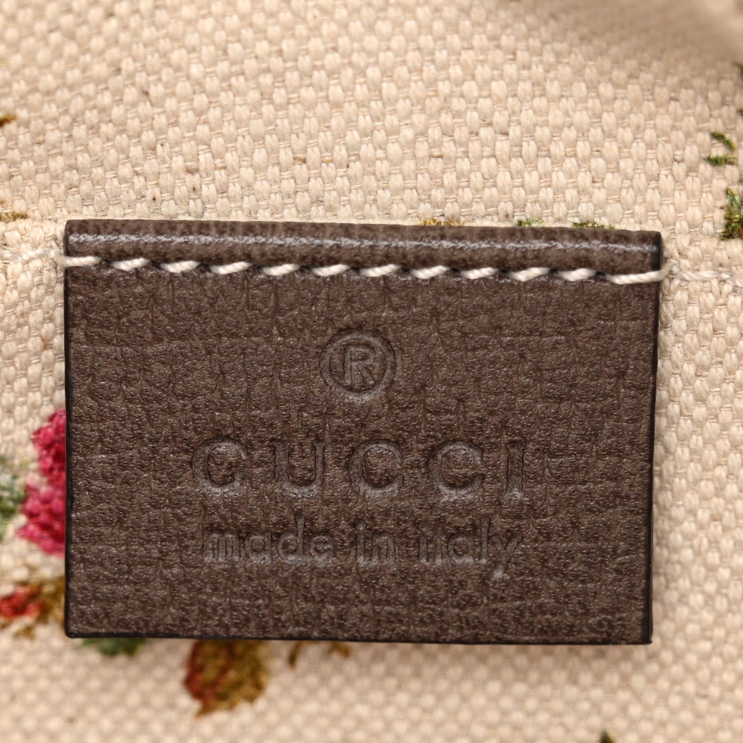 Gucci GG Supreme Monogram Web Neo Vintage Shoulder Bag Beige New Acero Crop