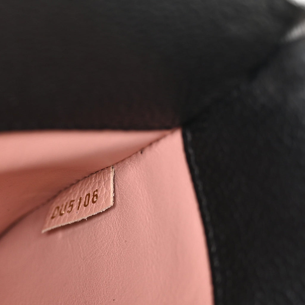Louis Vuitton Taurillon City Steamer PM Magnolia Pink Black