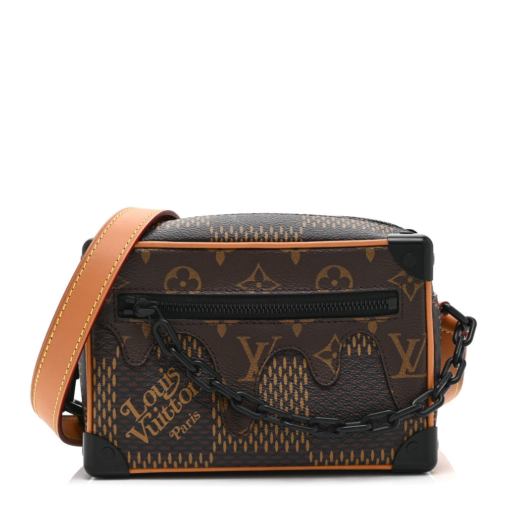 Louis Vuitton X NIGO Giant Damier Ebene Monogram Mini Soft Trunk