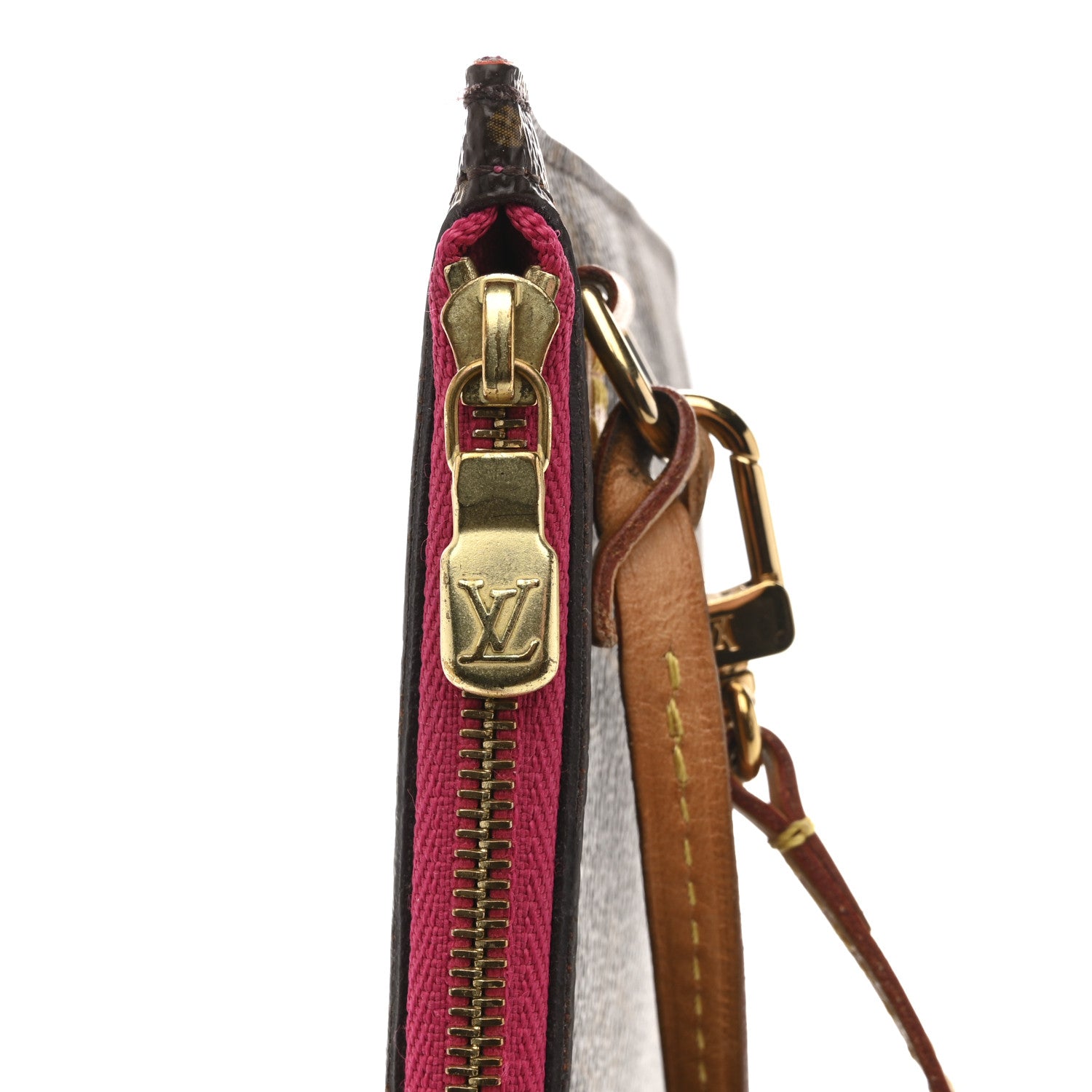 Louis Vuitton Monogram Neverfull MM GM Pochette Pivoine