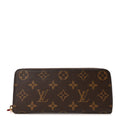 Louis Vuitton Monogram Clemence Wallet Fuchsia