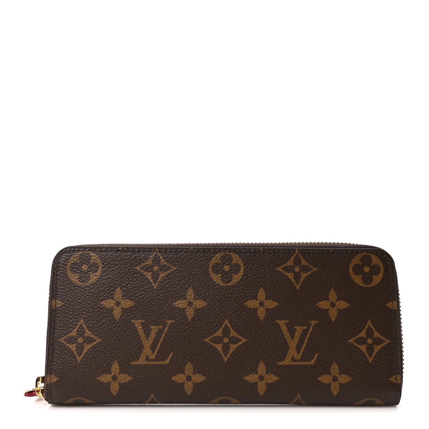 Louis Vuitton Monogram Clemence Wallet Fuchsia
