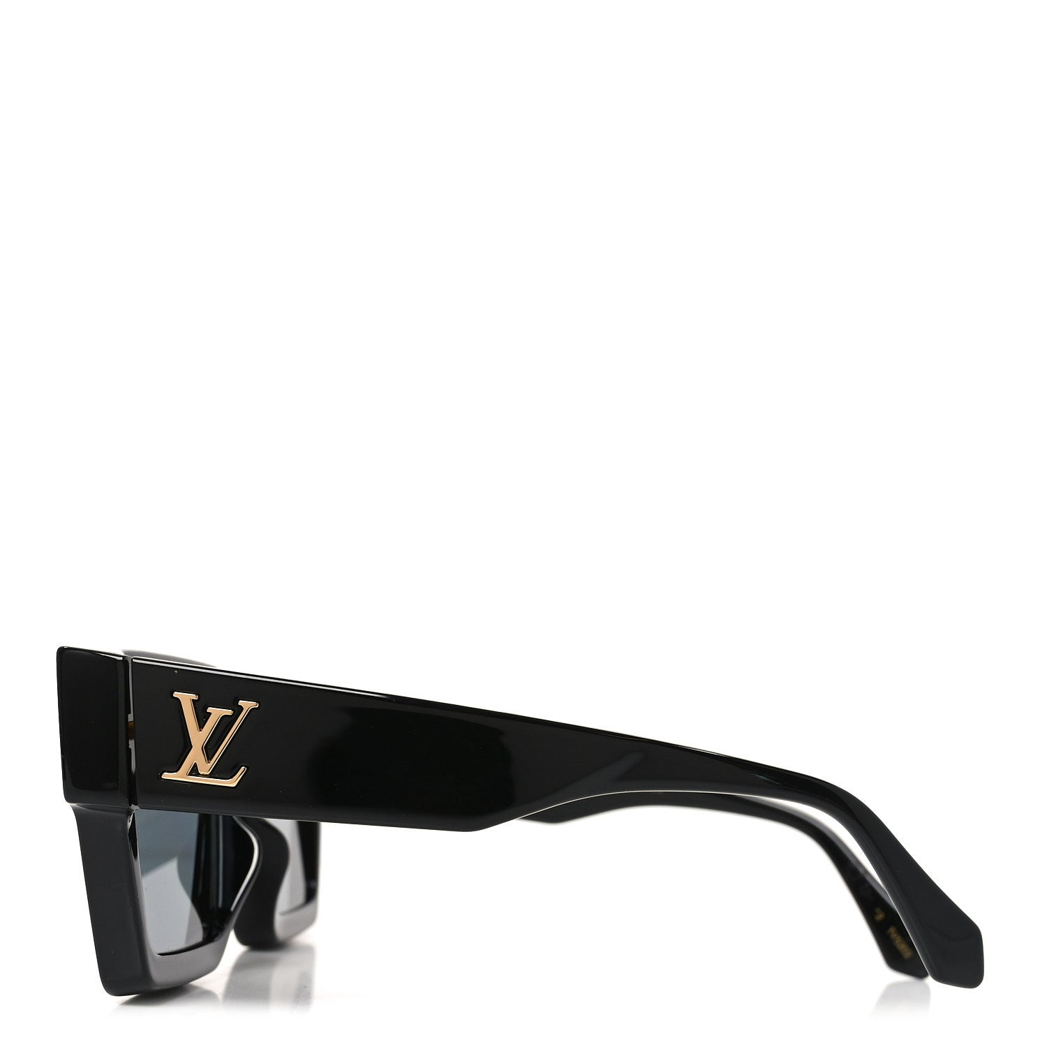 Louis Vuitton Acetate Swarovski Crystal Cyclone Sunglasses Z1578W Black