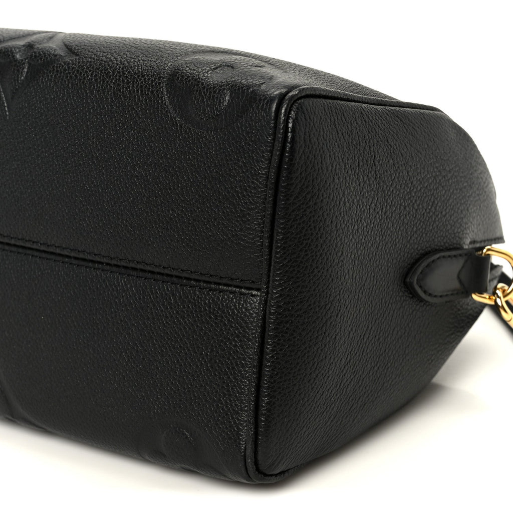 Louis Vuitton Empreinte Monogram Giant Speedy Bandouliere 25 Black