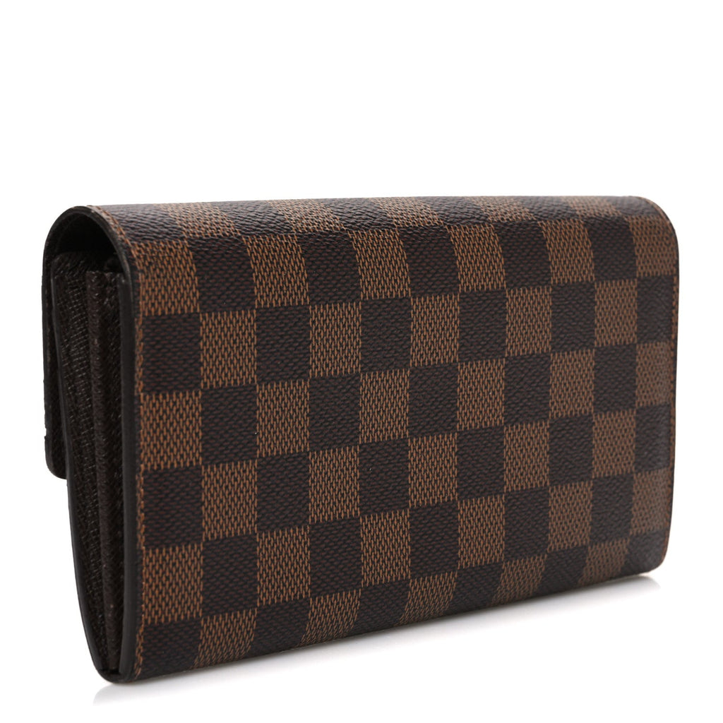Louis Vuitton Damier Ebene Sarah Wallet