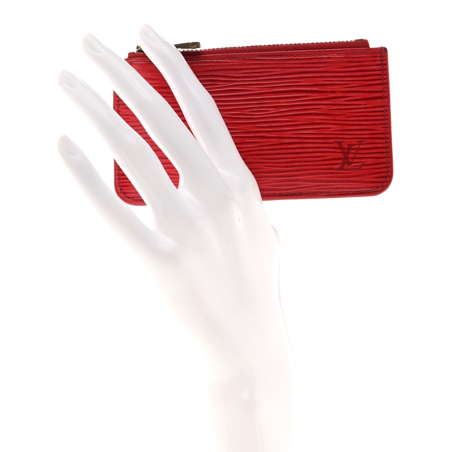 Louis Vuitton Epi Key Pouch Castillan Red