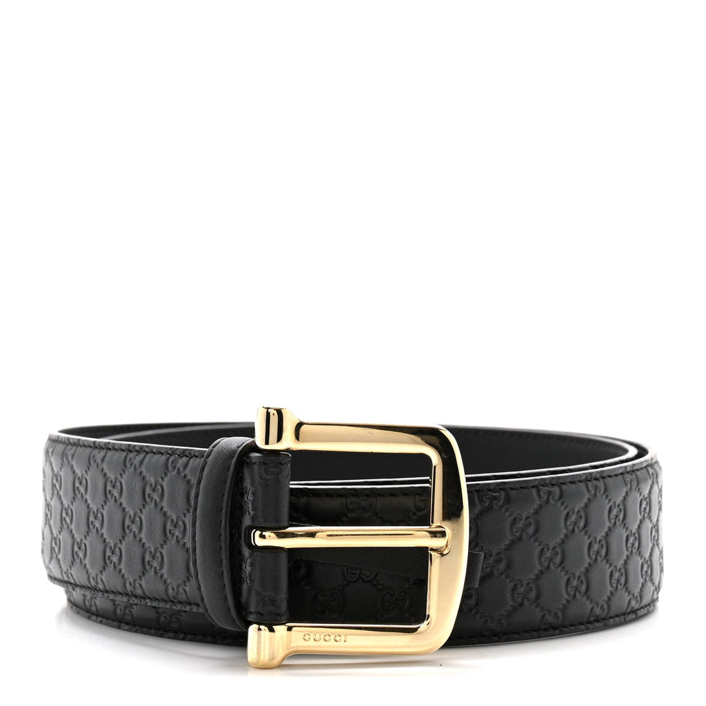 Gucci Soft Microguccissima Margaux Calfskin Belt 90 36 Black