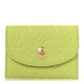 Louis Vuitton Empreinte Rosalie Coin Purse Zesty Lime