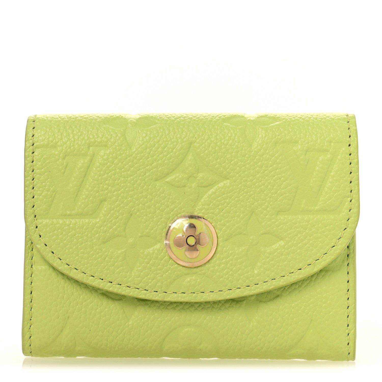 Louis Vuitton Empreinte Rosalie Coin Purse Zesty Lime