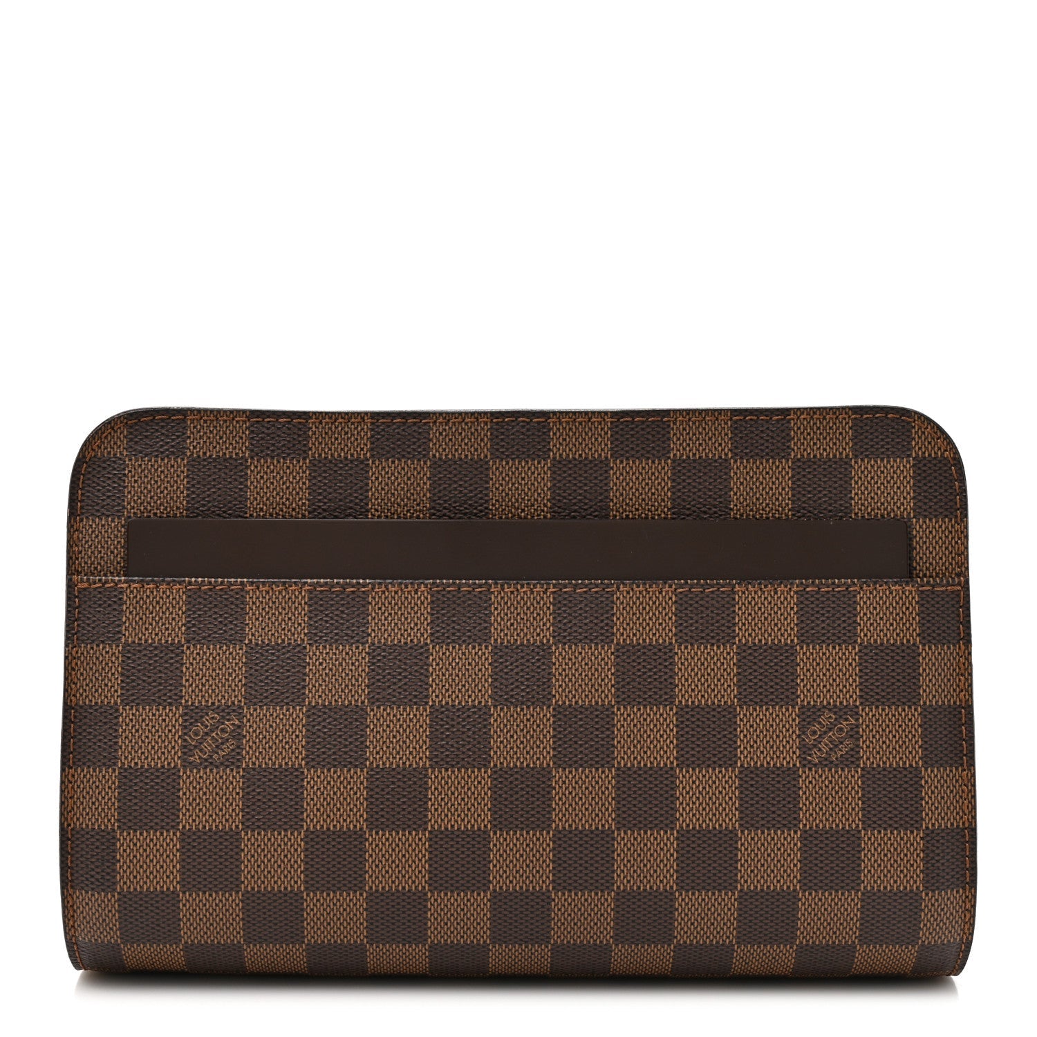 Louis Vuitton Damier Ebene Pochette Saint Louis Clutch