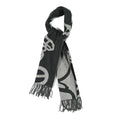 Louis Vuitton Wool Cashmere Lock And Keys Scarf Black