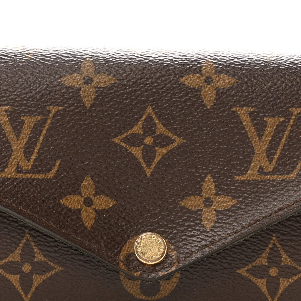Louis Vuitton Monogram Felicie Strap & Go Kaki