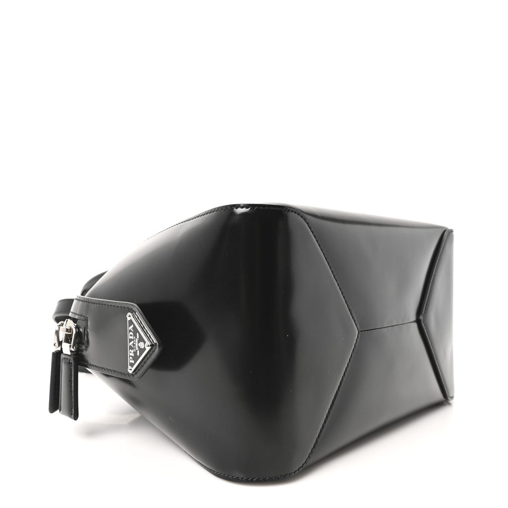 Prada Spazzolato Small Supernova Handbag Black
