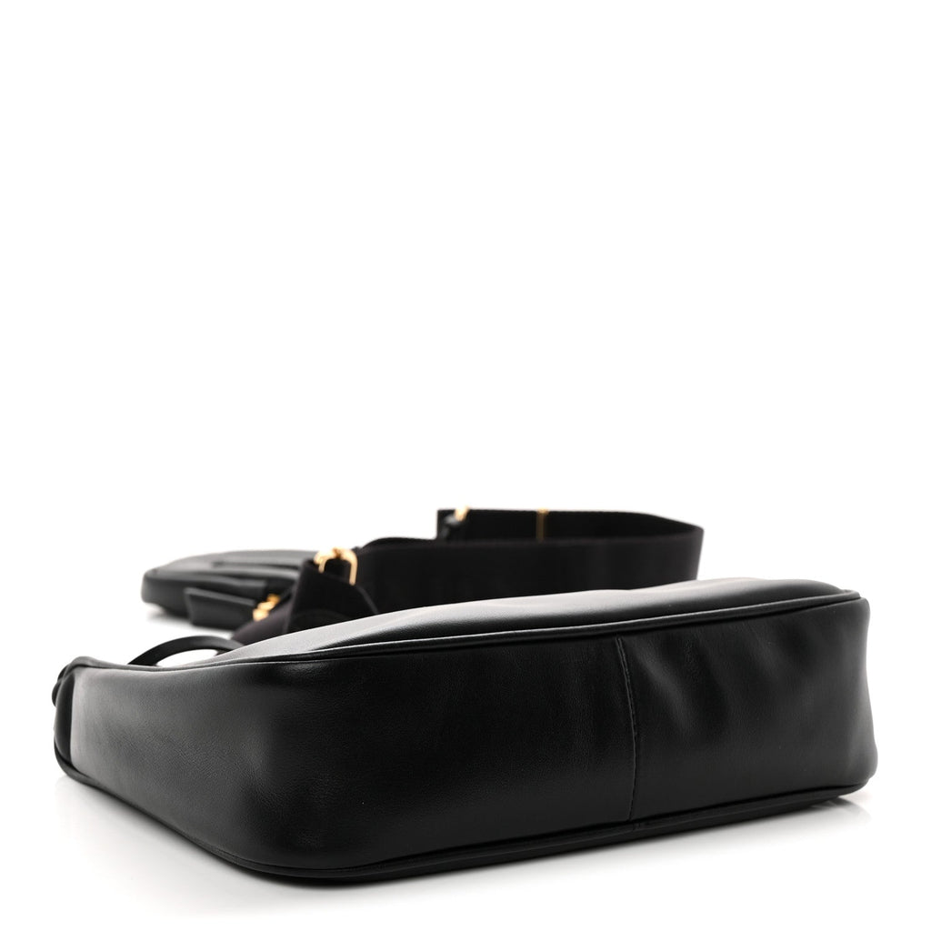 Prada Vitello Re-Edition 2005 Shoulder Bag Black