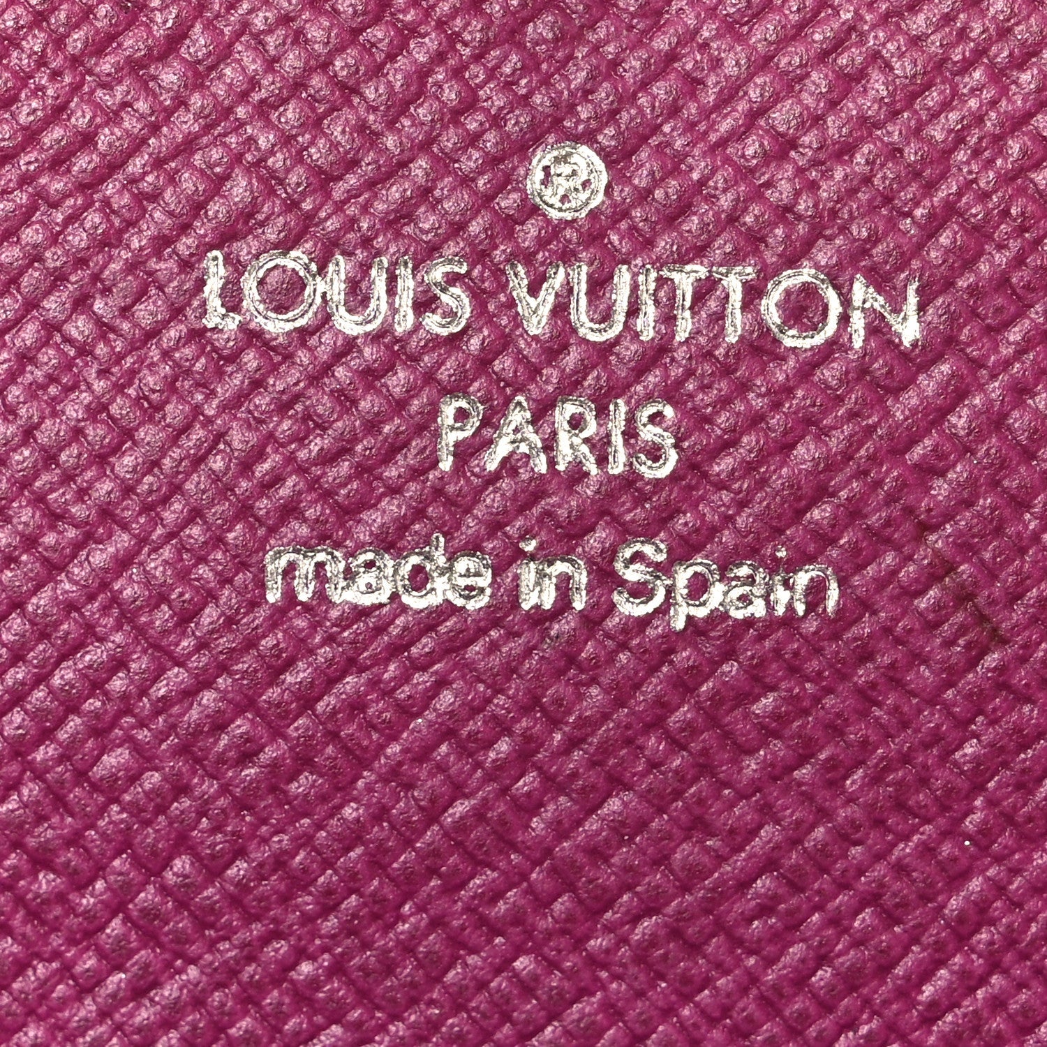 Louis Vuitton Epi Sarah Wallet Cassis
