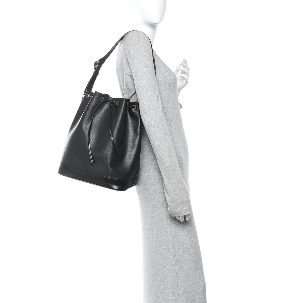Louis Vuitton Epi Noe Black