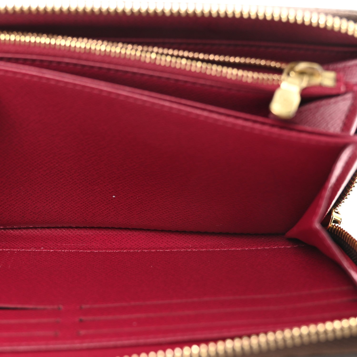 Louis Vuitton Monogram Zippy Wallet Fuchsia