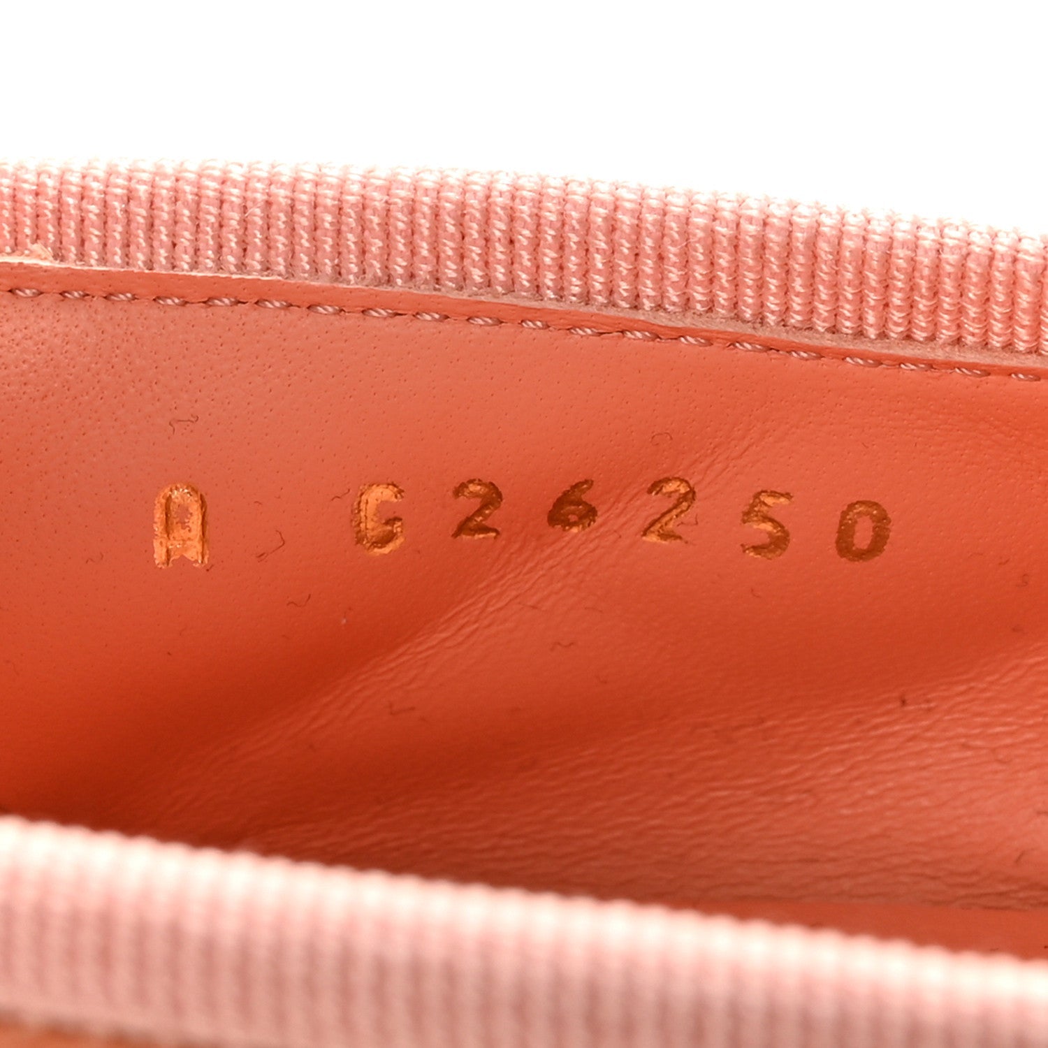 Chanel Suede Quilted Cap Toe CC Ballerina Flats 37 Light Orange