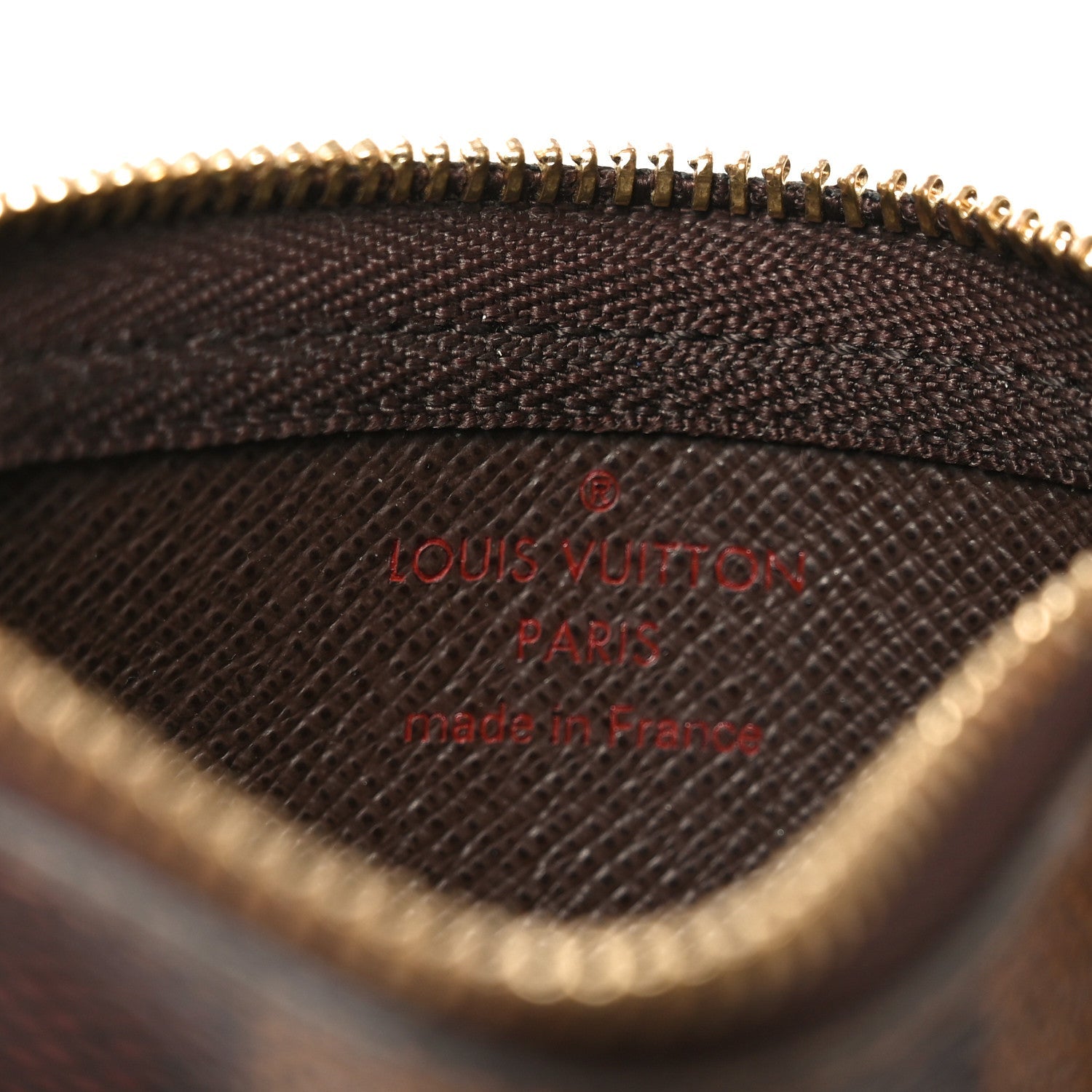 Louis Vuitton Damier Ebene Key Pouch
