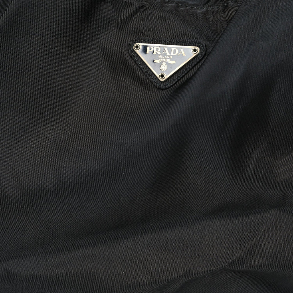 Prada Nylon Vela Tote Black
