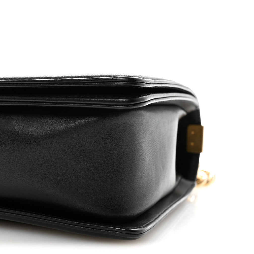 Chanel Calfskin Quilted New Medium Boy Flap Black