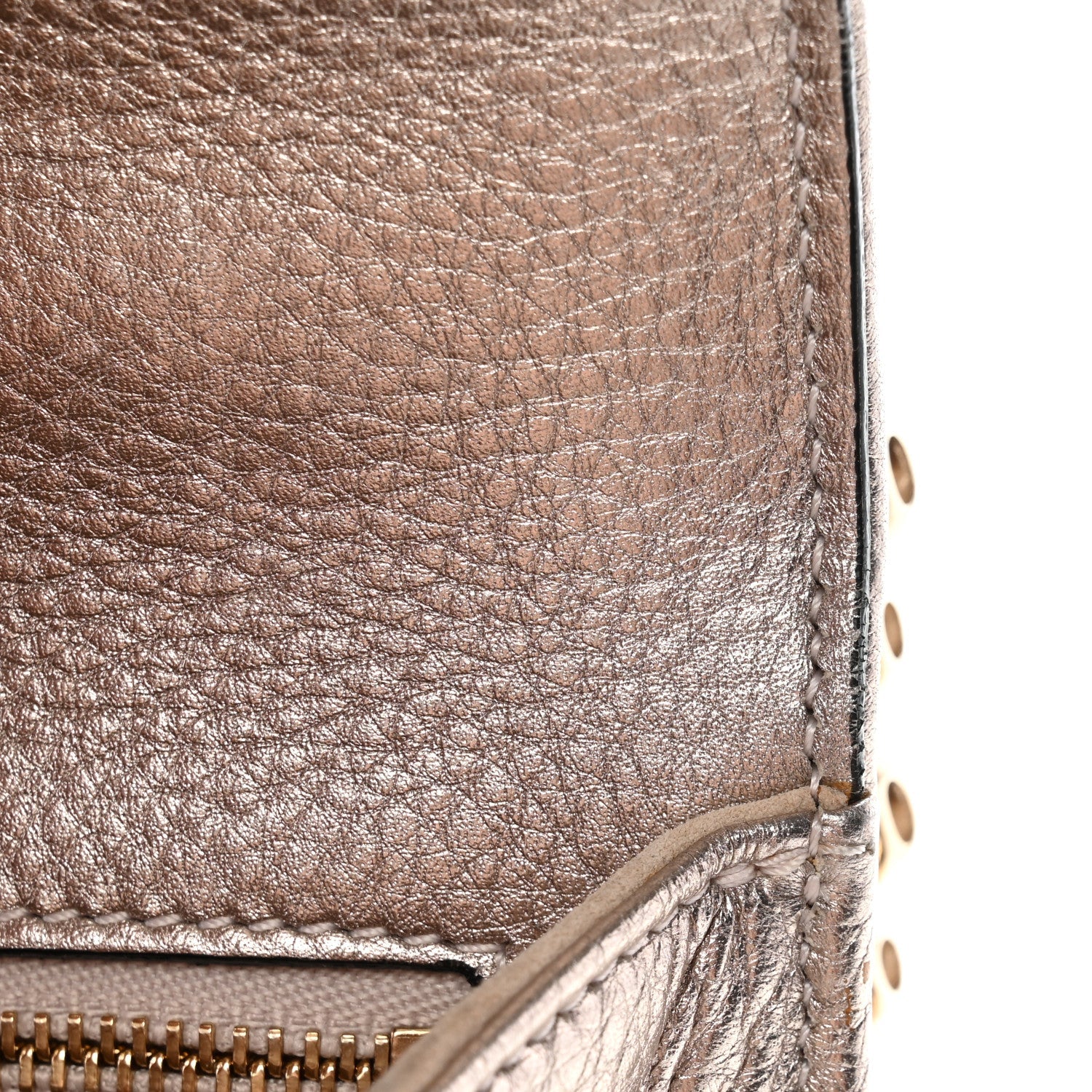 Christian Dior Metallic Grained Calfskin Small Diorama Flap Bag Copper