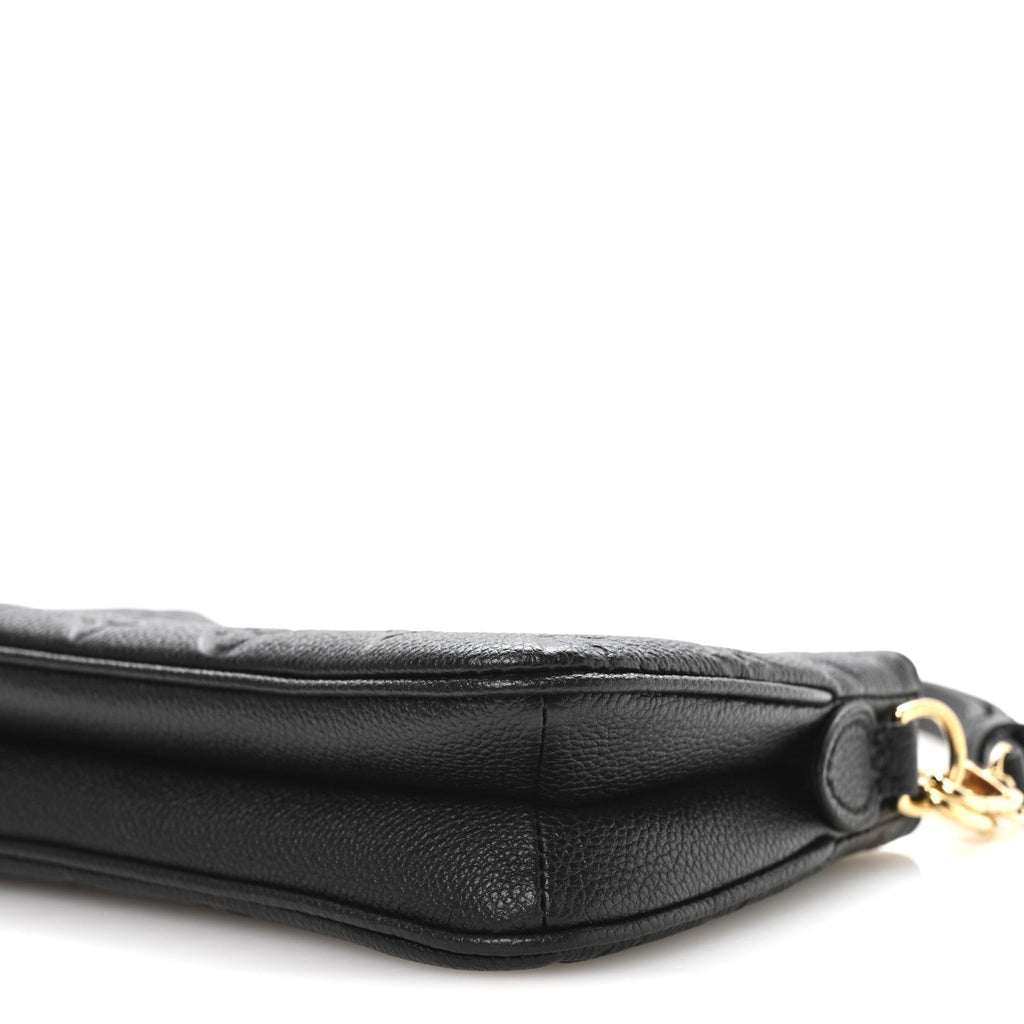 Louis Vuitton Empreinte Monogram Liv Pochette Black