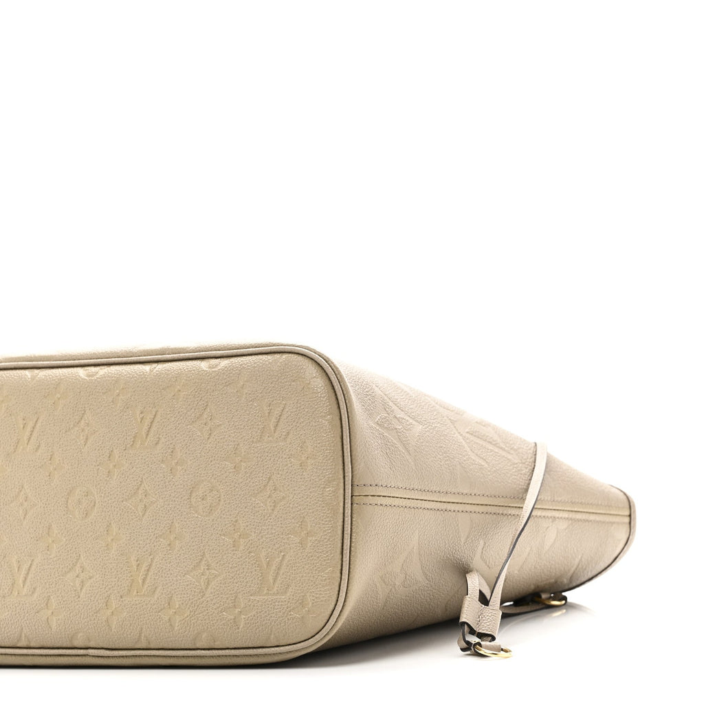 Louis Vuitton Empreinte Monogram Giant Neverfull MM Tourterelle