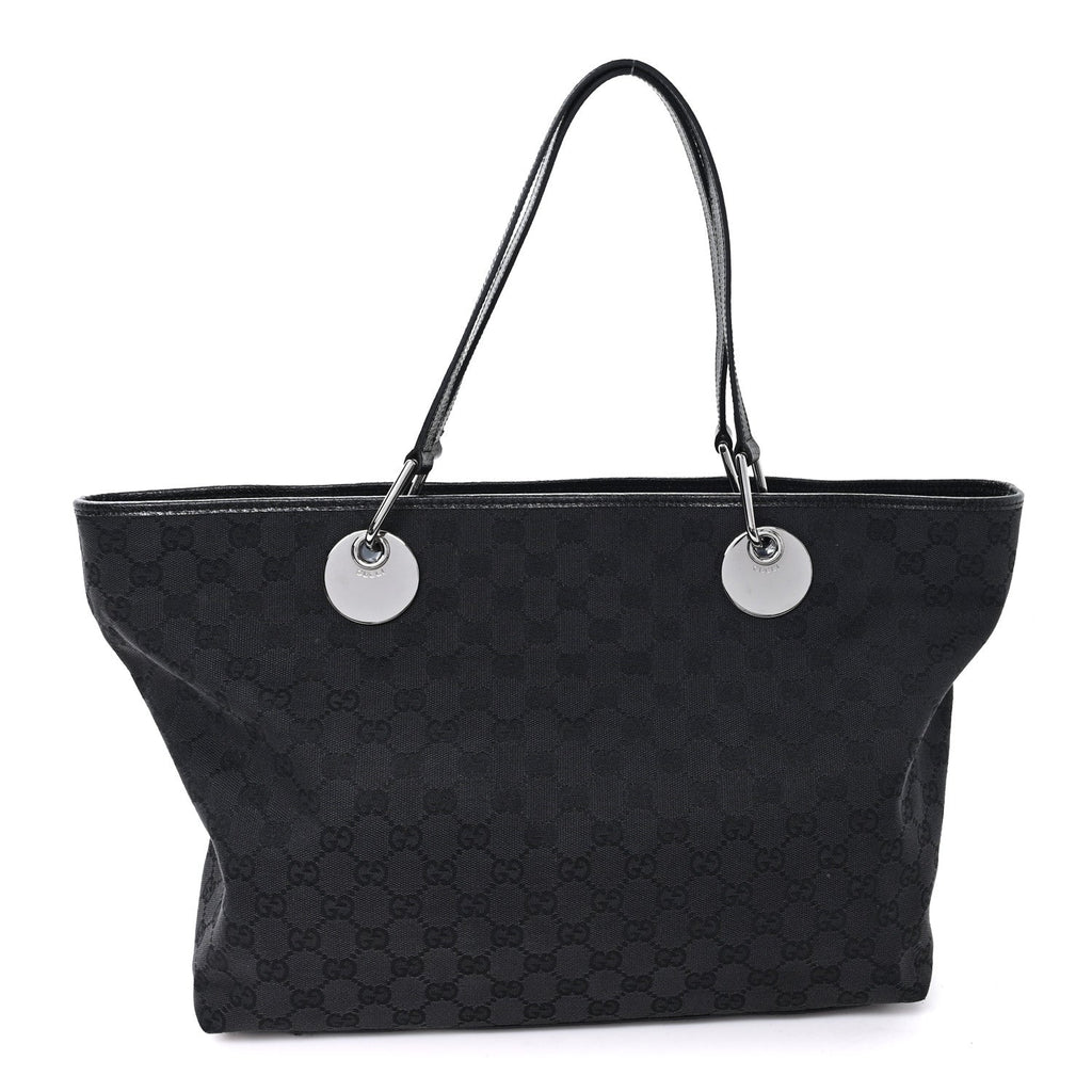Gucci Monogram Large Eclipse Tote  Dark Brown