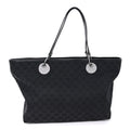 Gucci Monogram Large Eclipse Tote  Dark Brown