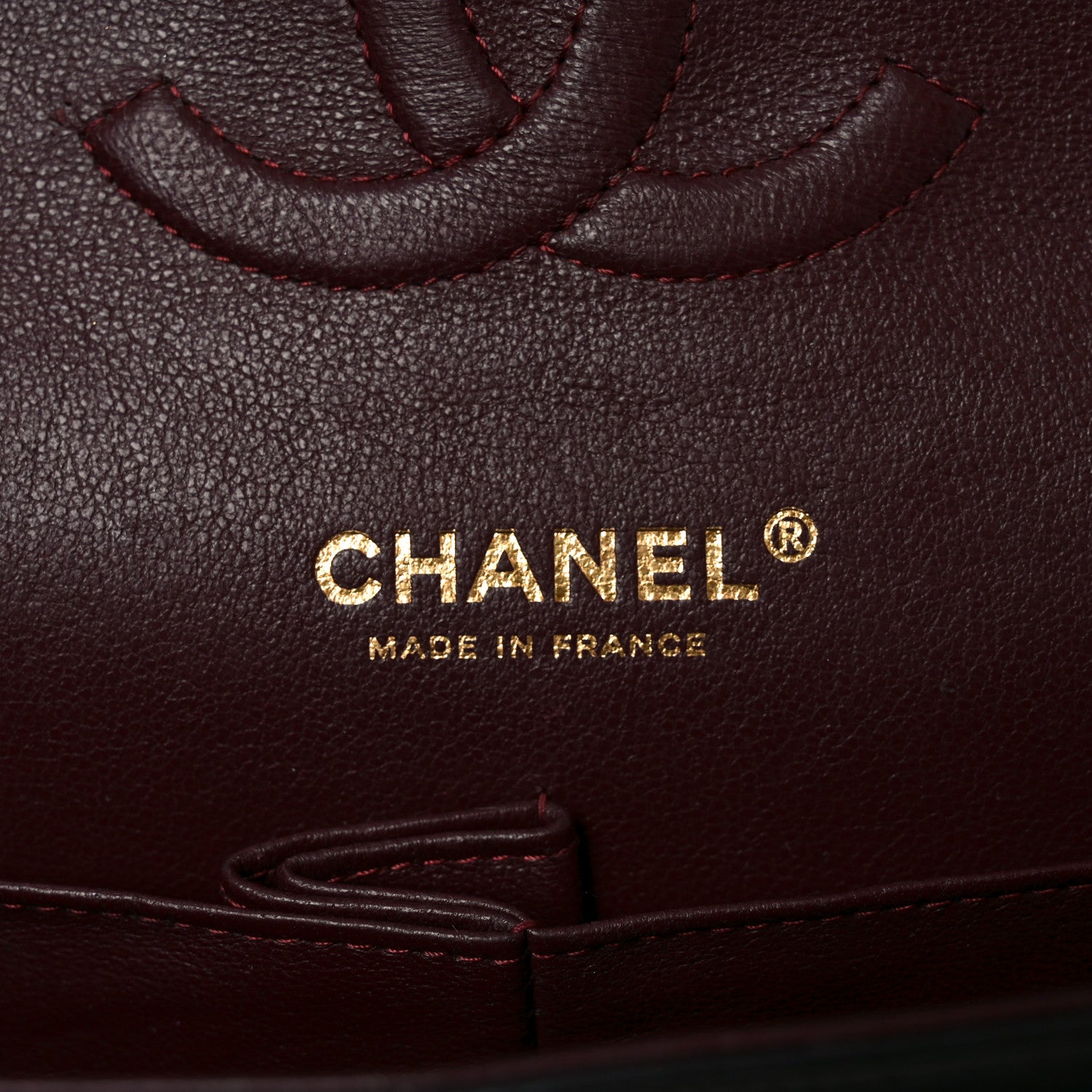 Chanel Lambskin Quilted Medium Double Flap Black