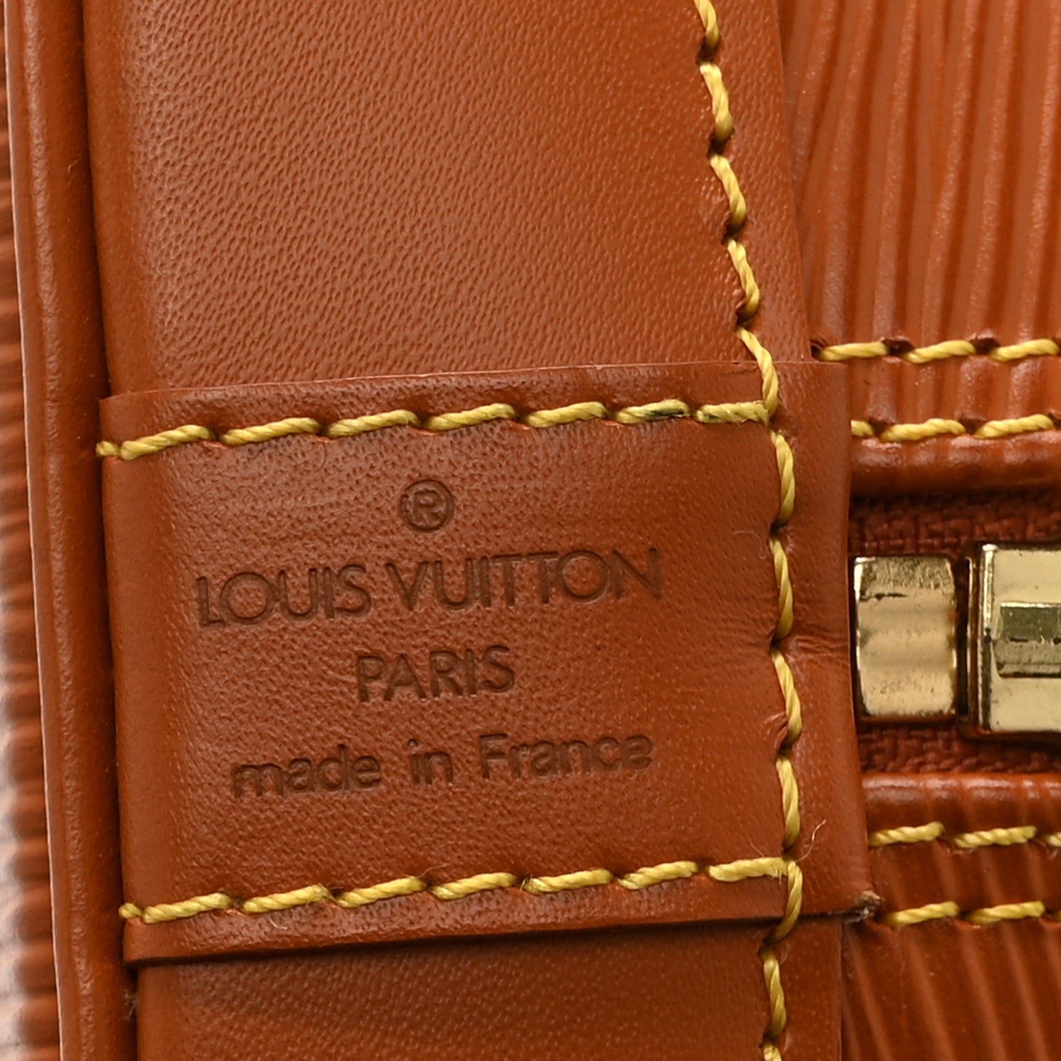 Louis Vuitton Epi Alma PM Cipango