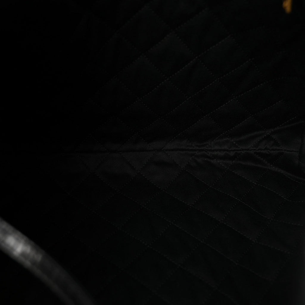 Chanel Crumpled Calfskin Quilted Chanel 22 Black