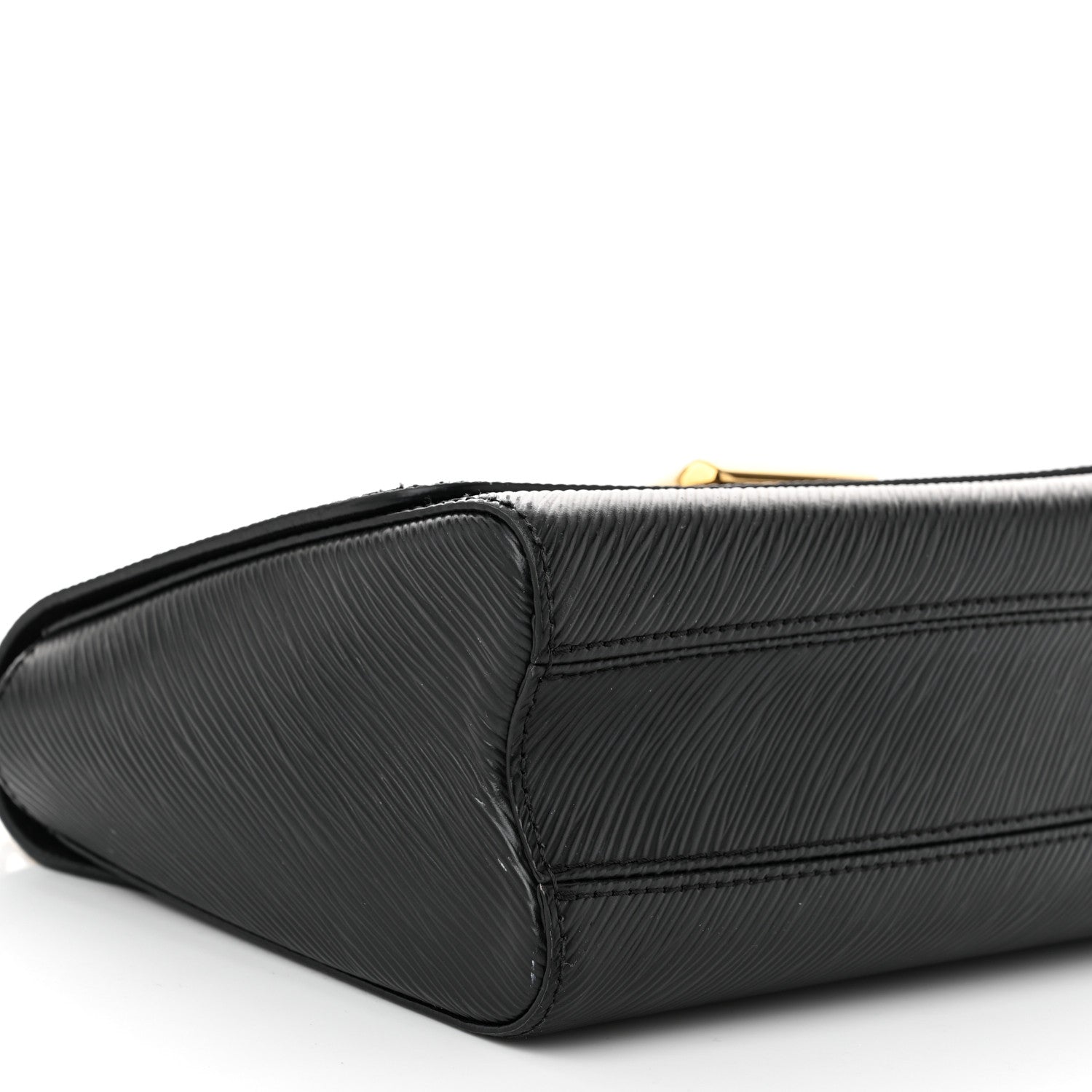 Louis Vuitton Epi Twist Top Handle Shoulder Bag MM Black
