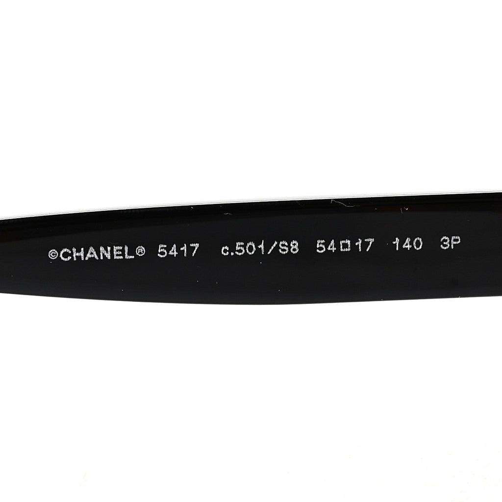 Acetate Polarized Square Sunglasses 5417 Black