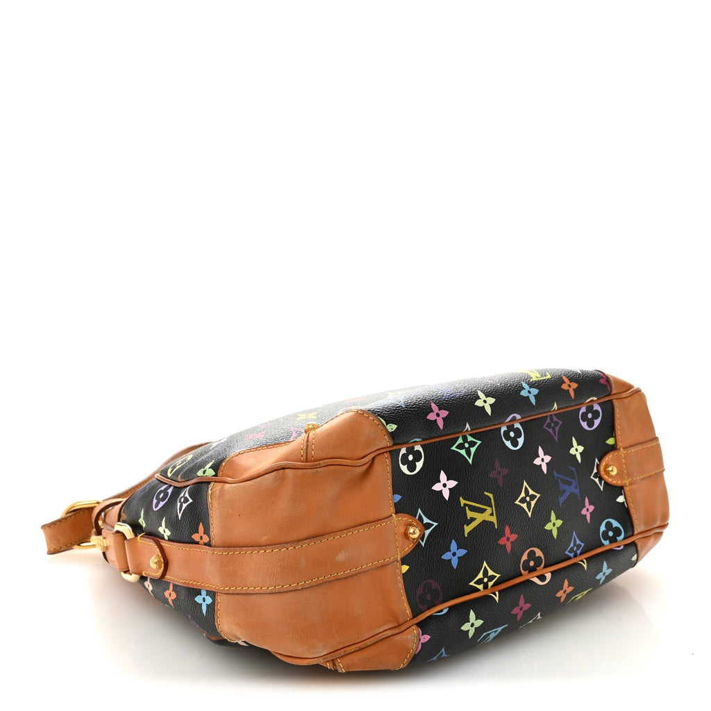 Louis Vuitton Monogram Multicolor Greta Black