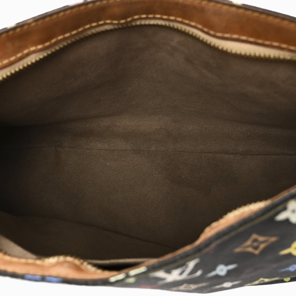 Louis Vuitton Monogram Multicolor Lodge GM Black