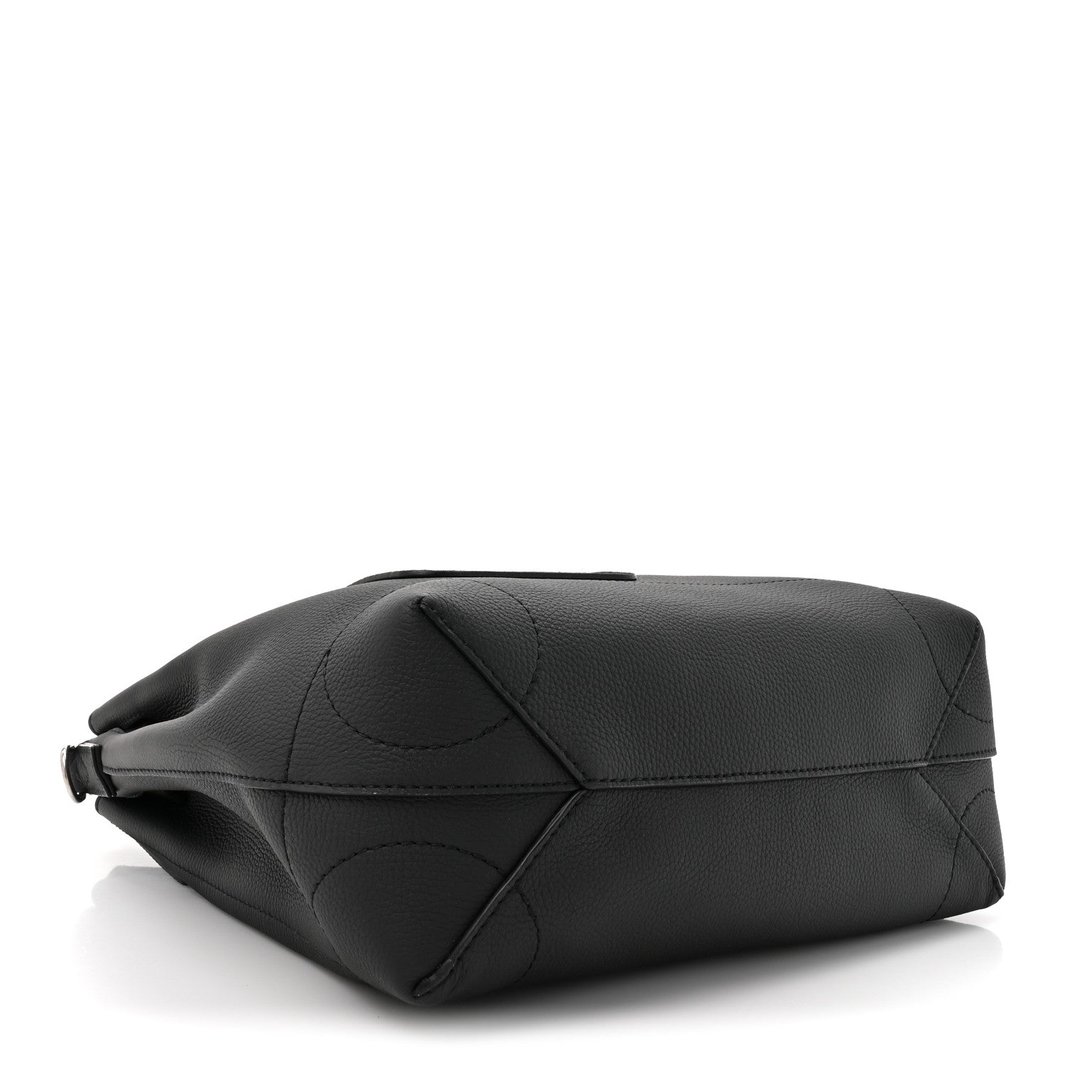 Louis Vuitton LV Touch Calfskin Steamer 30 H38 Black