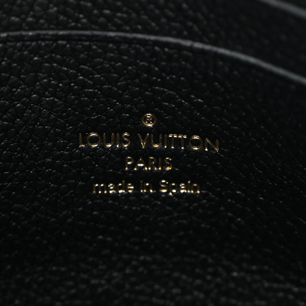 Louis Vuitton Empreinte Double Zip Pochette Black