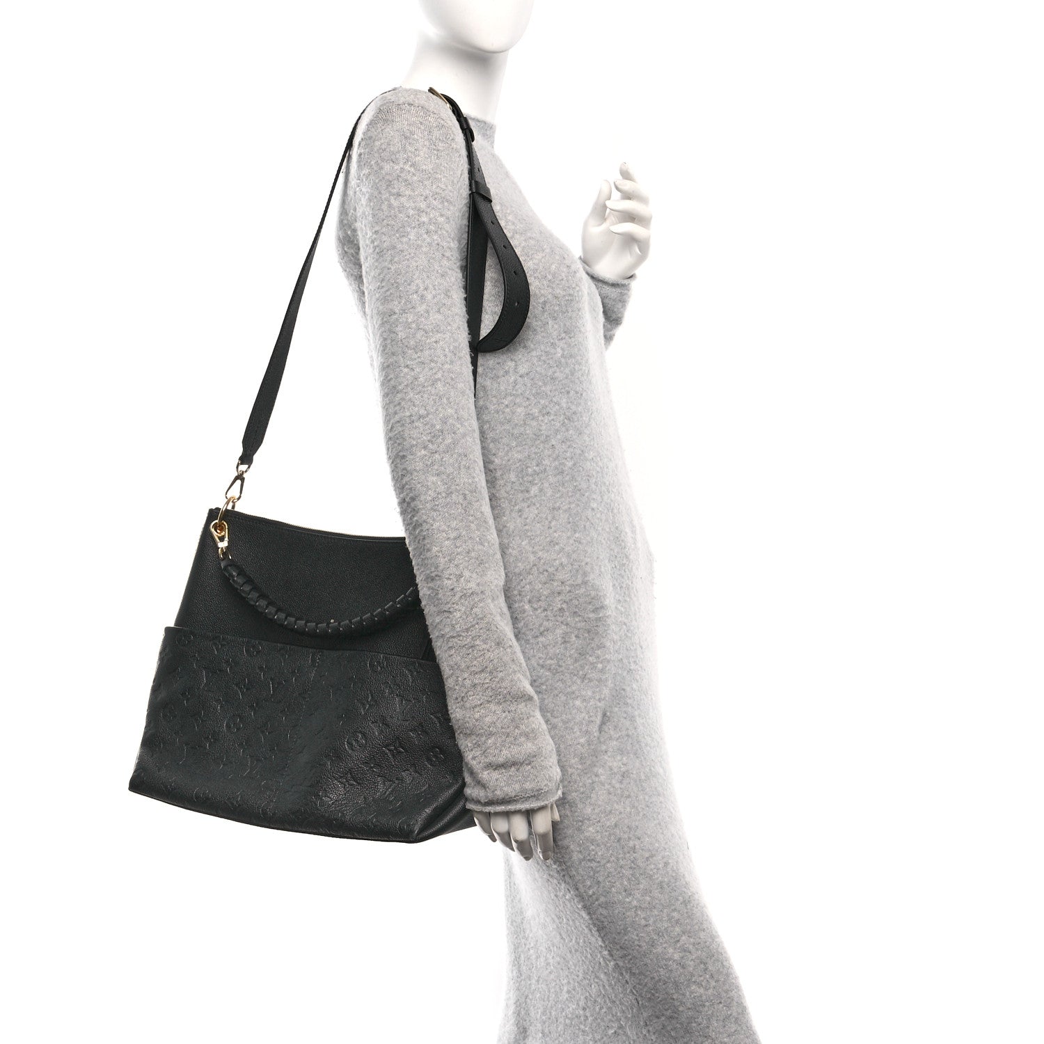 Louis Vuitton Empreinte Maida Hobo Black