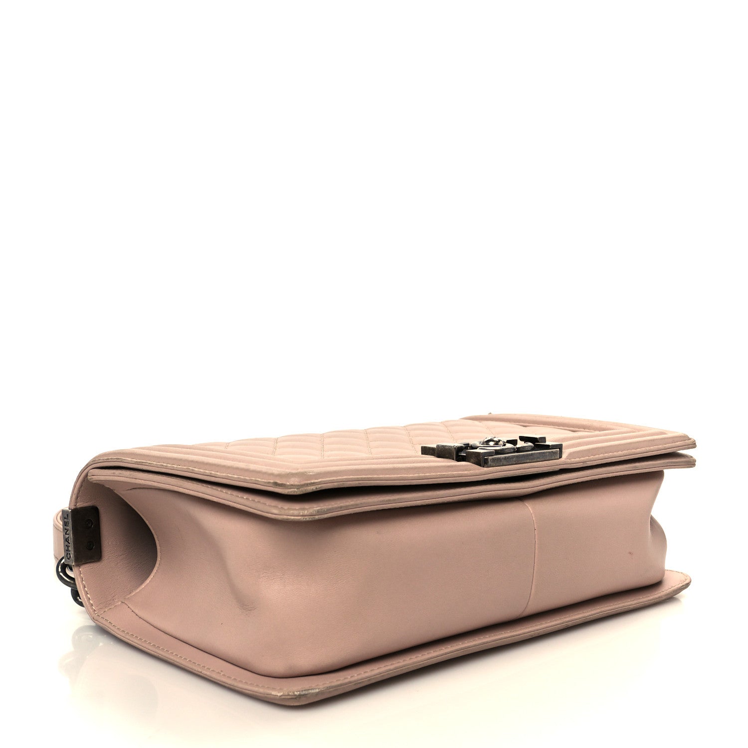 Chanel Lambskin Quilted Medium Boy Flap Light Pink