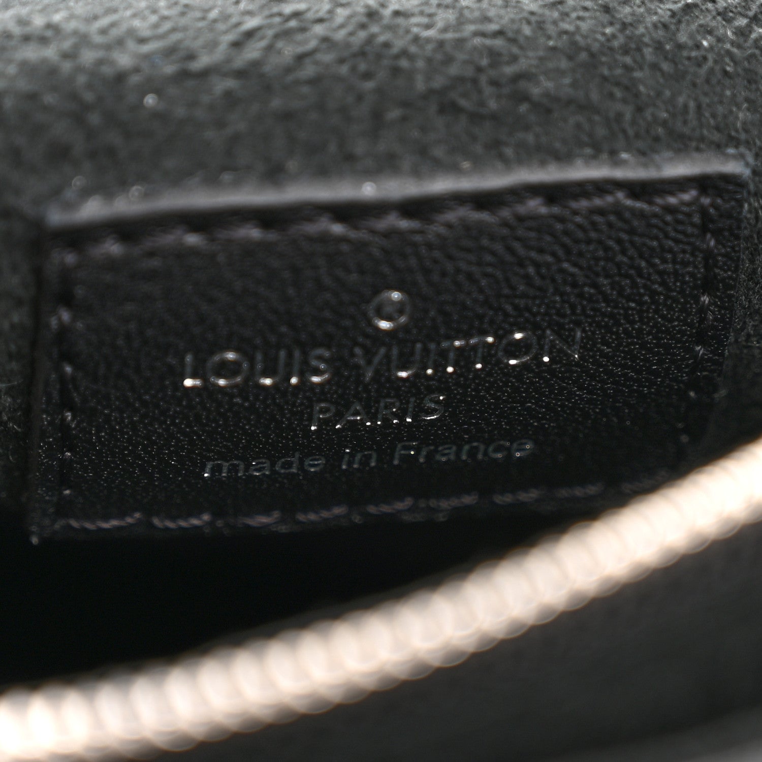 Louis Vuitton Monogram Kabuki Pochette Black