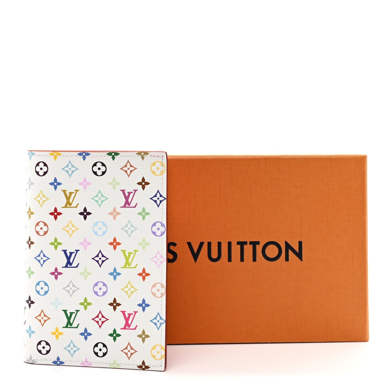 Louis Vuitton LV X TM Monogram Multicolor Passport Cover White