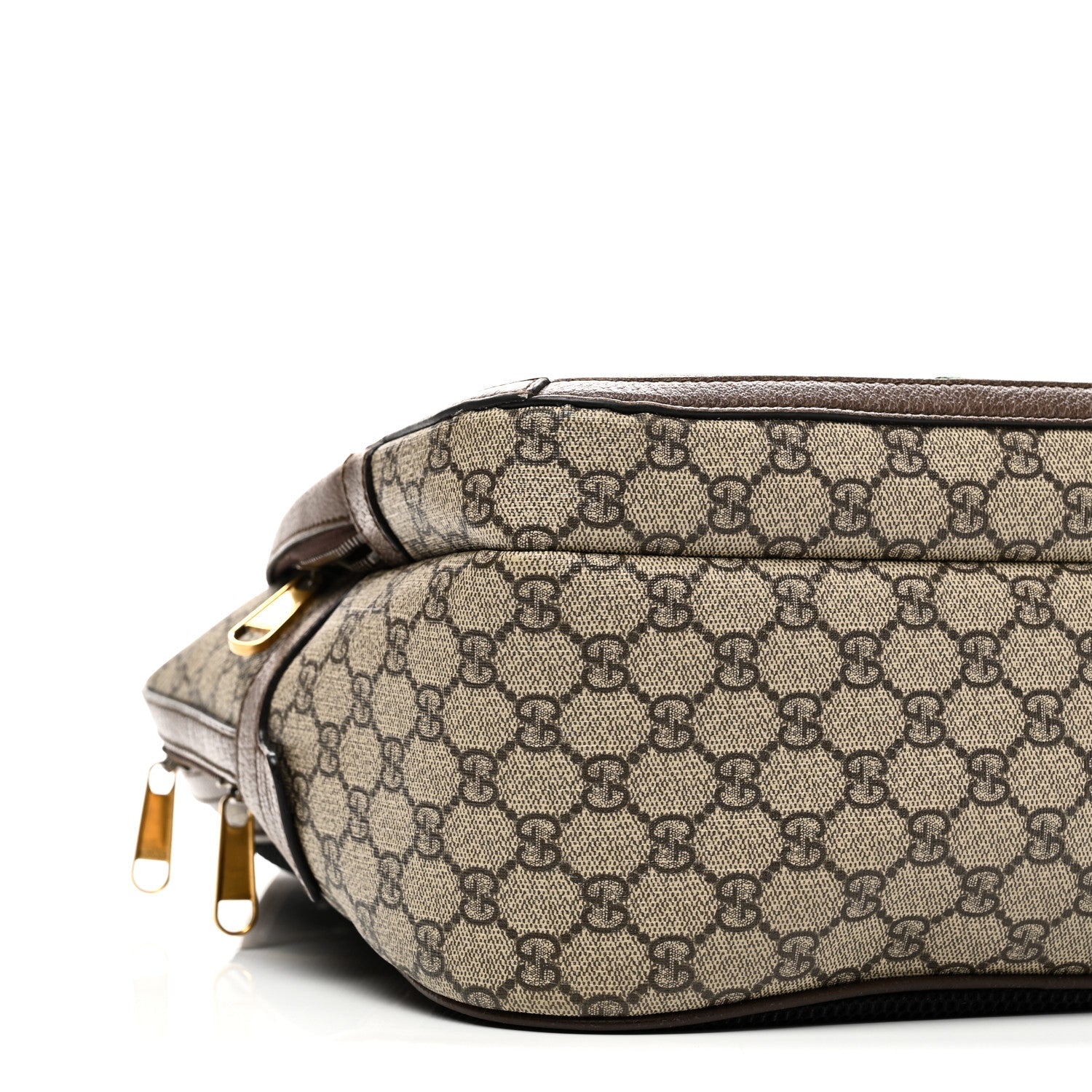 Gucci GG Supreme Monogram Medium Ophidia Day Backpack Brown