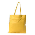 Prada Soft Calfskin Triangle Logo Embossed Tote Sole