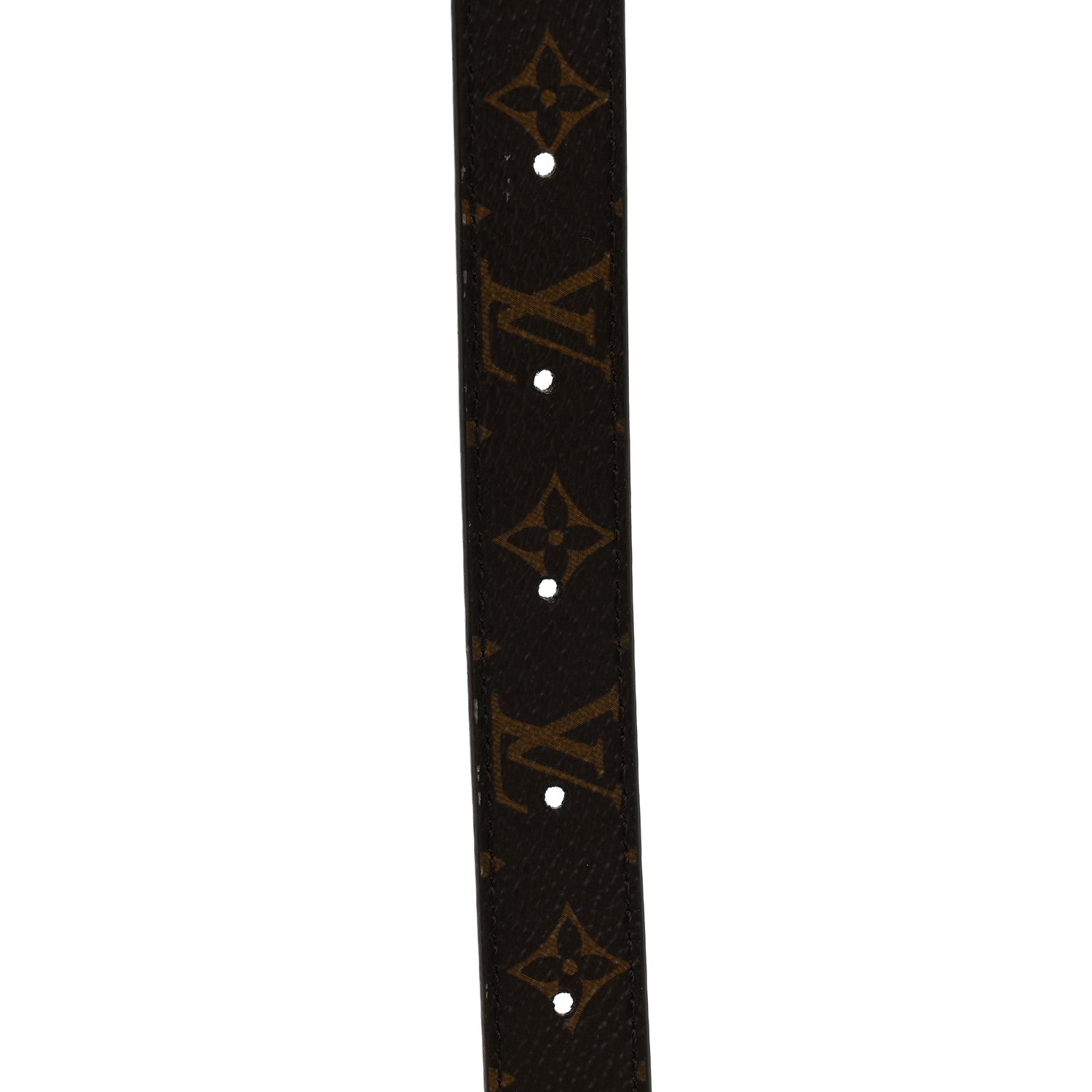 Louis Vuitton Calfskin Monogram 20mm LV Iconic Reversible Belt 85 34 Black