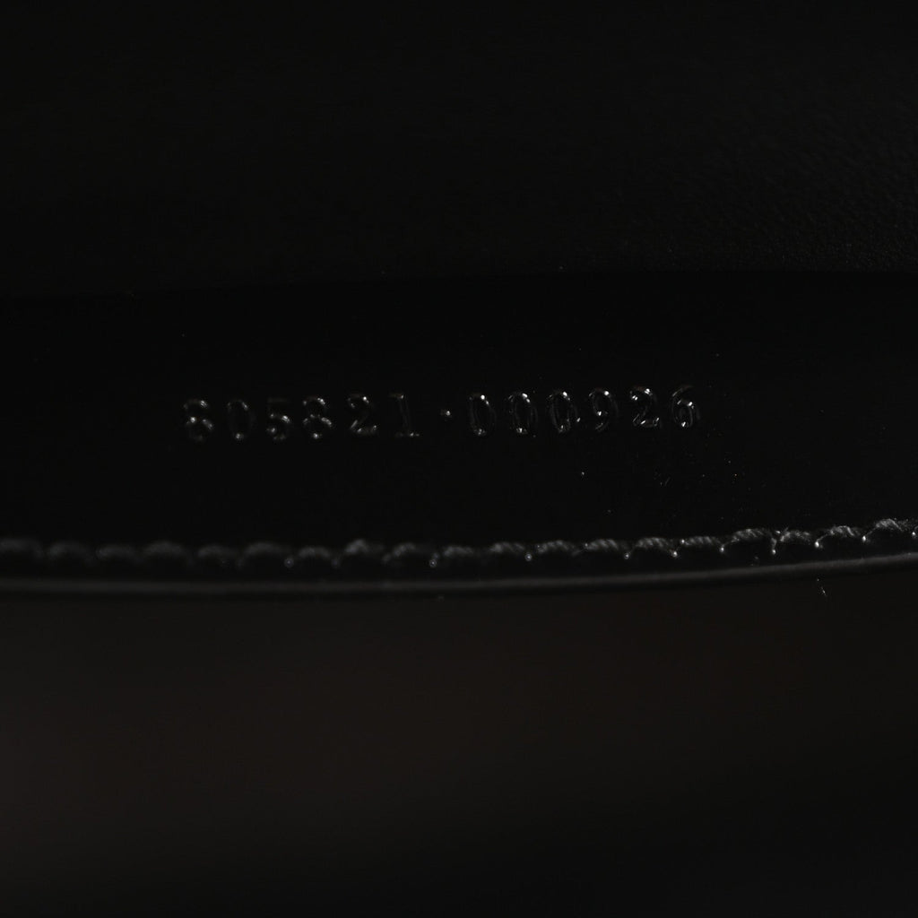 Gucci Spice Lux Nappa Bamboo Basket Bag Black