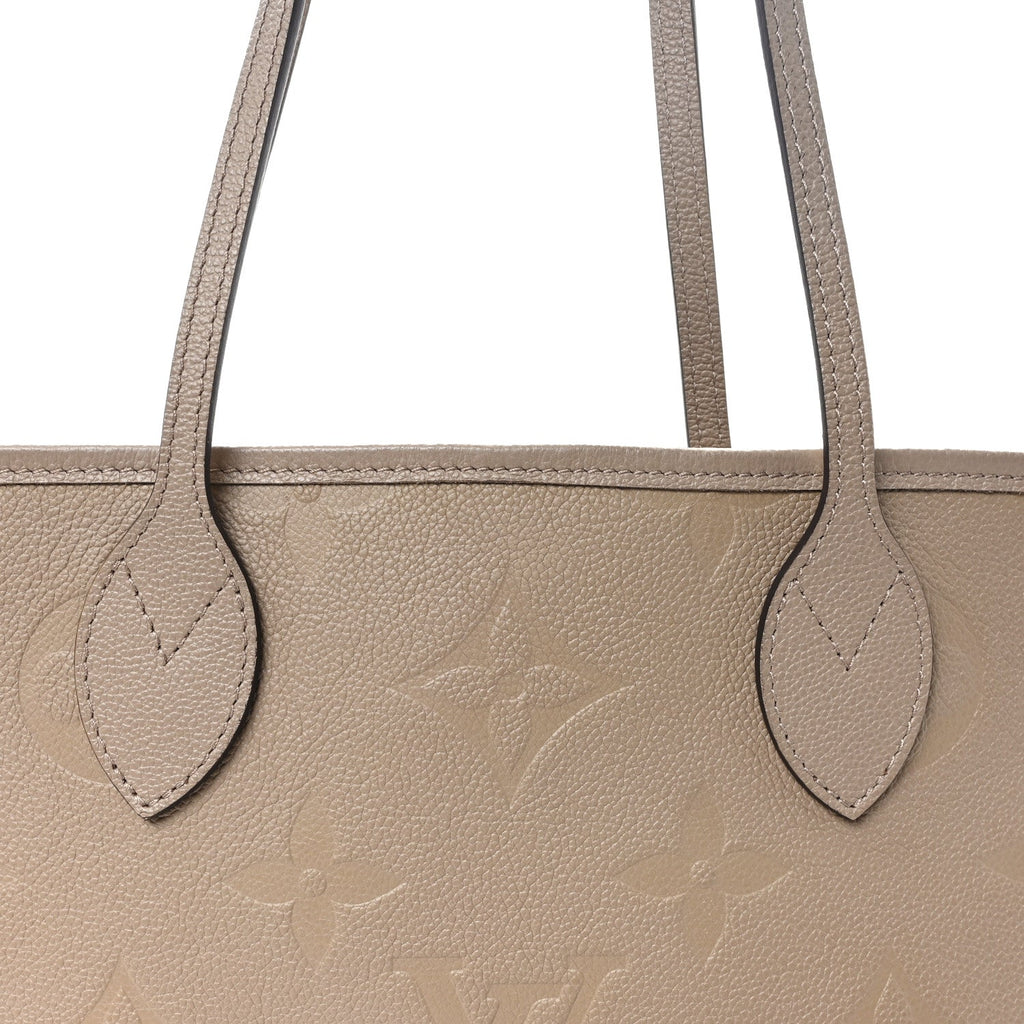 Louis Vuitton Empreinte Monogram Giant Neverfull MM Tourterelle