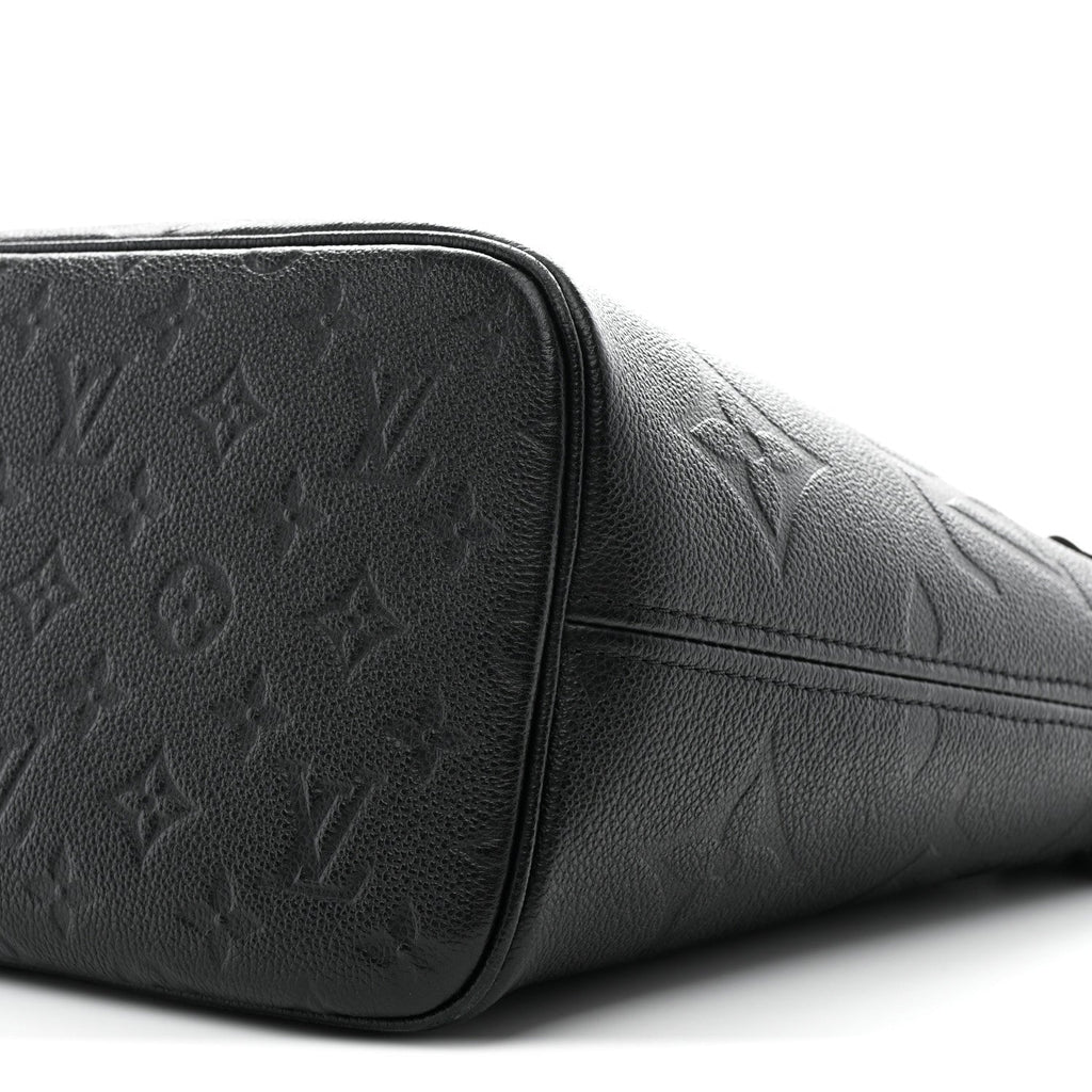 Louis Vuitton Empreinte Monogram Giant Neverfull MM Black
